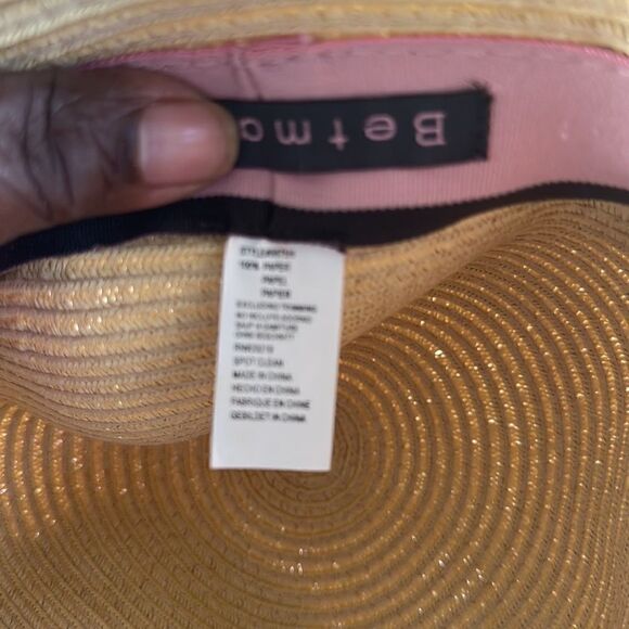 Betmar Women’s Straw Hat O/S - Picture 6 of 6